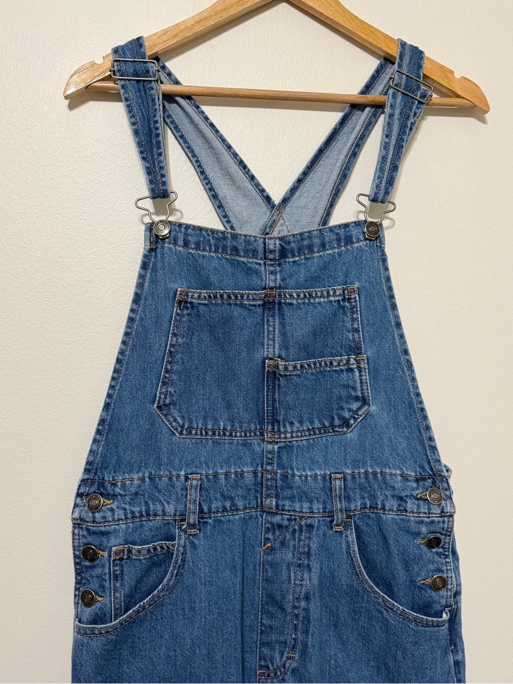 Free People We The Free Ziggy Denim Overalls Size Small NWOT